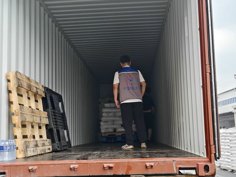 Supervised stowage inside the container